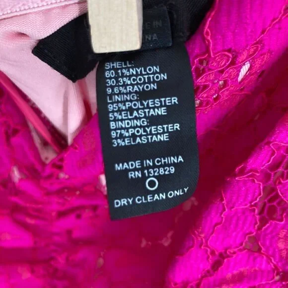 NWT Revolve h:ours pink lace ruched dress Francin bodycon style sz S Bar… - Picture 7 of 8